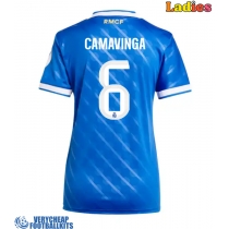 Real Madrid Eduardo Camavinga #6 Replica Third Shirt Ladies 2025-26 Short Sleeve